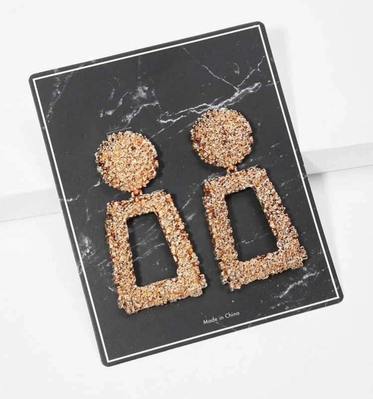 The Majestic Earrings (Rose Gold)