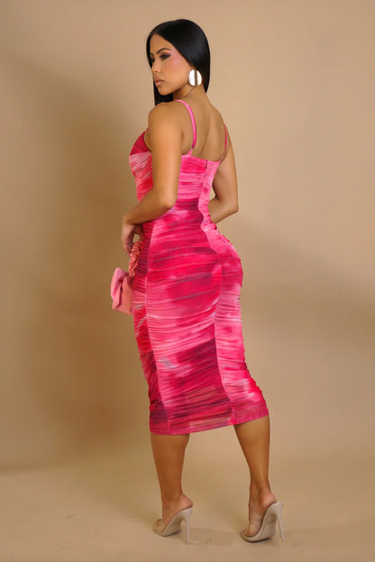 Pastel Babe Midi Dress