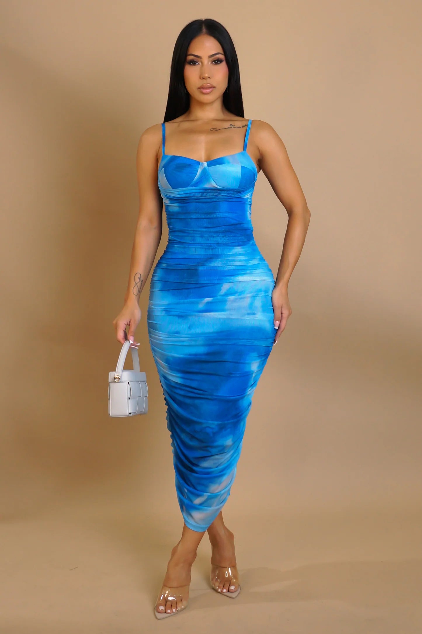 Pastel Babe Midi Dress